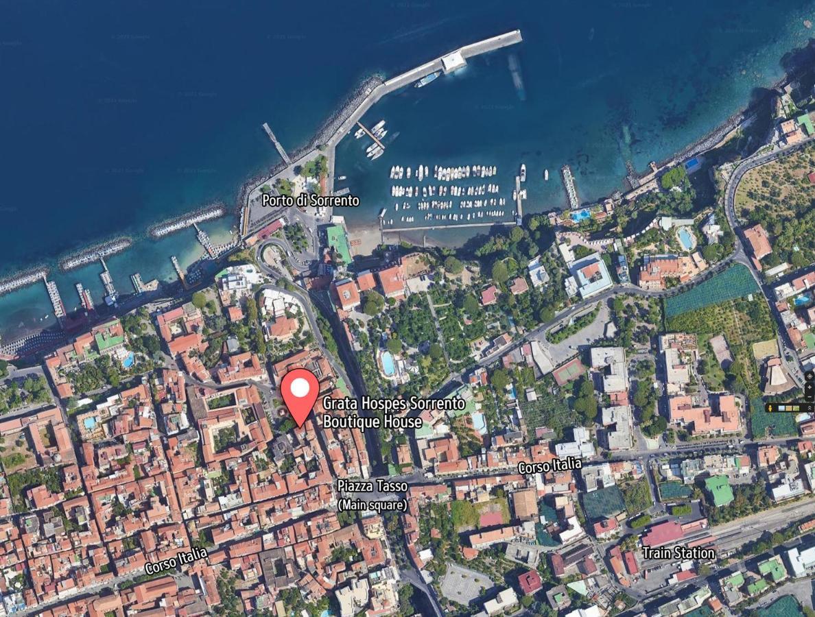 Grata Hospes Sorrento - Boutique House - Rooftop Deck - Bbq Exterior foto